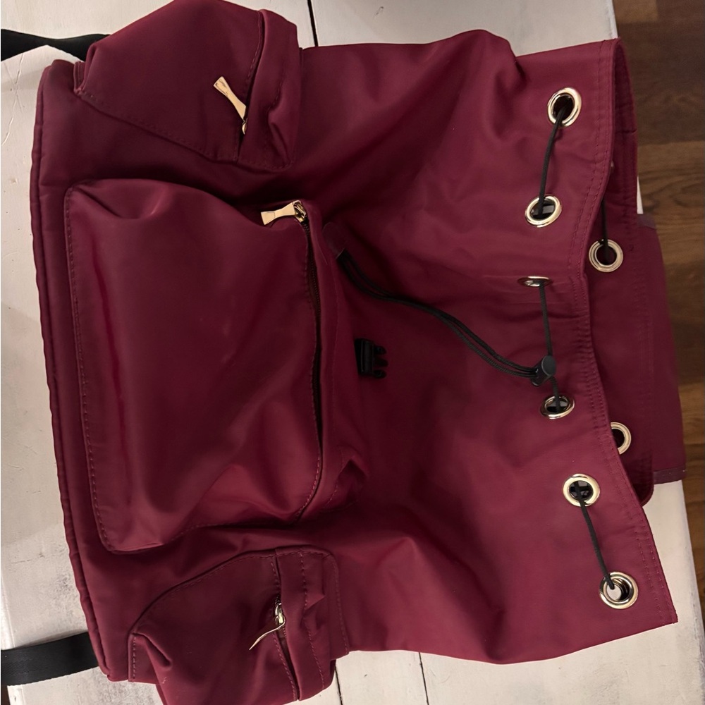 Kate Spade Stylish Burgundy Backpack